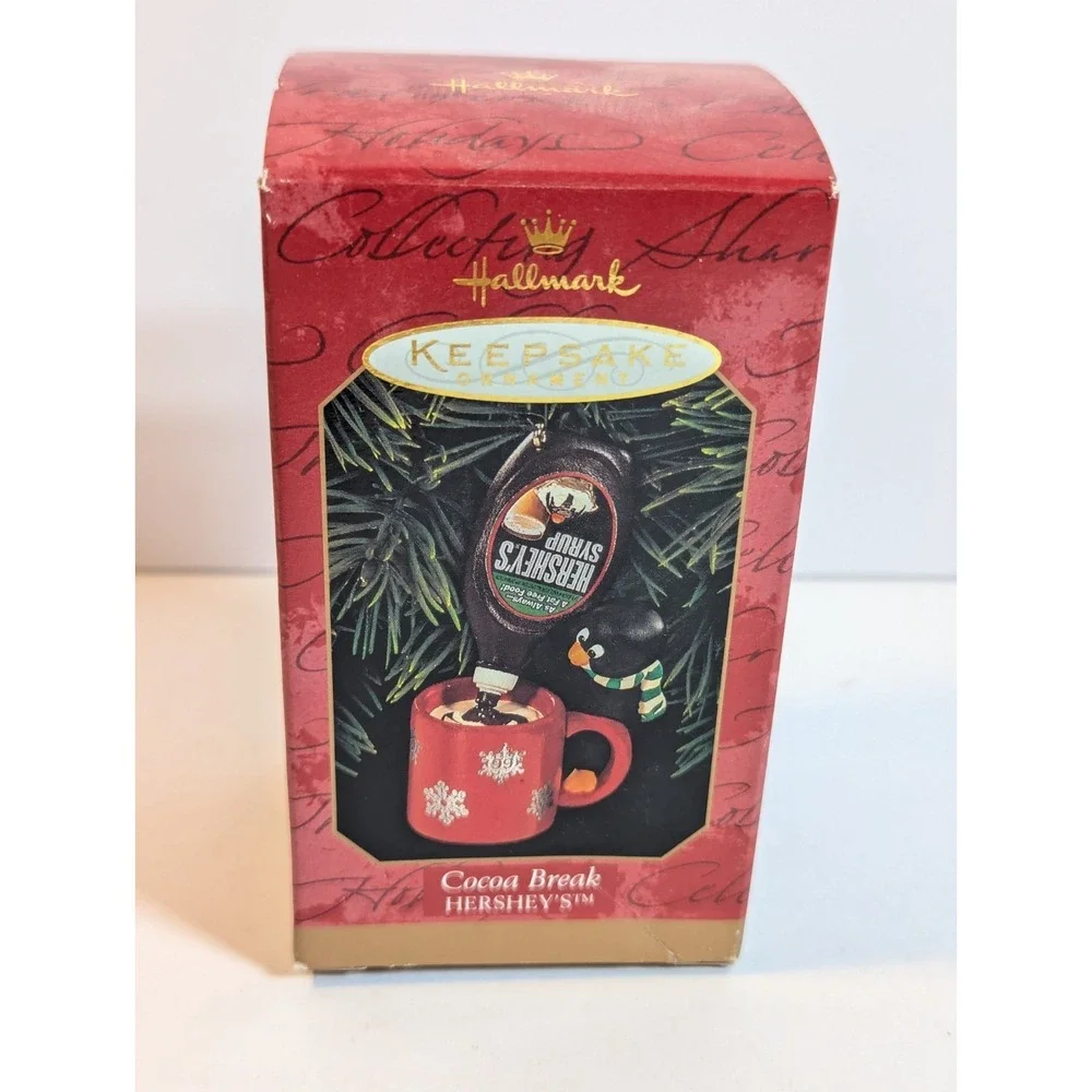 1999 Hallmark Keepsake Cocoa Break Hershey's Penguin